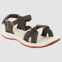 Jack Wolfskin Sandal Lakewood Ride with Neoprene Padding Brown Women